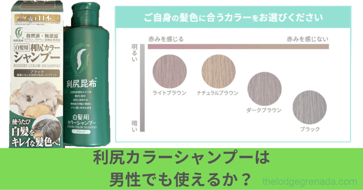 利尻カラーシャンプー色選びトップ