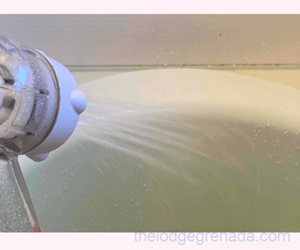 お風呂をすぐに洗い流す