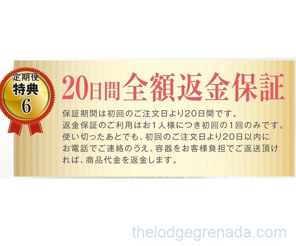 シルクサラン定期コース返金保証